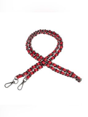 Lug metal strap Satin Lux - Poppy Red - new with tags
